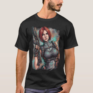 Dino Crisis Regina 1999 Survival Horror Ikon T Shirt