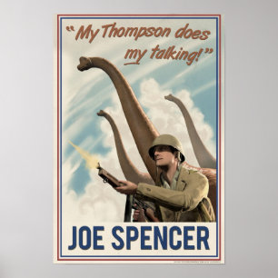 Dino D-Dag: Joe Spencer Poster