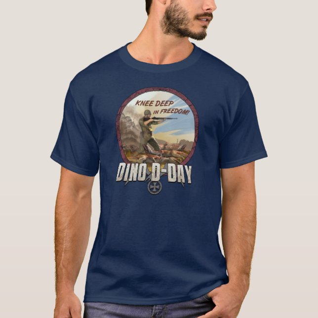 Dino D-Dagars Capt. Hardgrave Skjorta T-shirt (Framsida)
