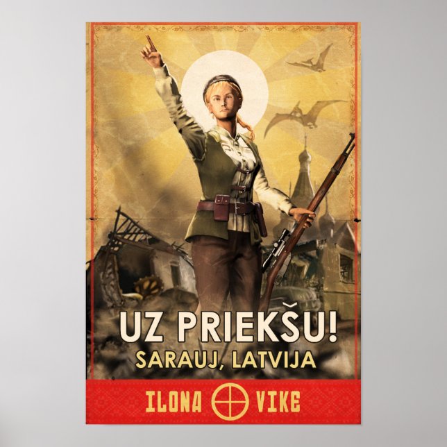 Dino D-dagen: Ilona Vike Poster (Framsidan)