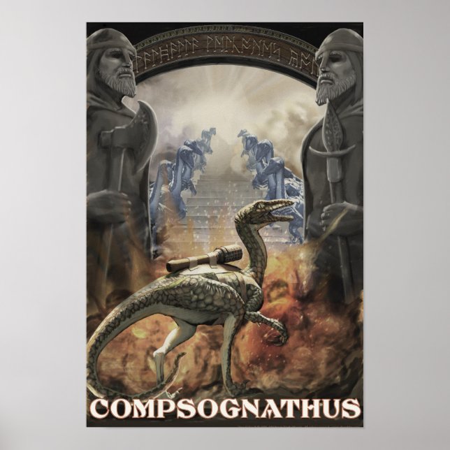 Dino D-Day: Compy Poster (Framsidan)