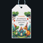 Dino Dinosaur Birthday Kids Party Favor Presentetikett<br><div class="desc">Lägg till en häpnadsväckande beröring till party favors med våra anpassningsbar-favorittaggar som temas för dinosaurier! De här märkrna är perfekter för dinosaurier och äventyrligt firande. De innehåller feta och lekfulla illustrationer av dinosaurier i lush-skogar och vulkaner. Varje märkre är fullt anpassade - lägg till ditt barns namn eller ett personligt...</div>