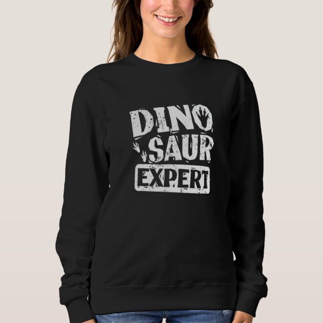 Dino Dinosaur Expert T Shirt (Framsida)