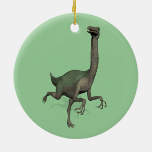 Dino Dinosaur Gallimimus Julgransprydnad Keramik