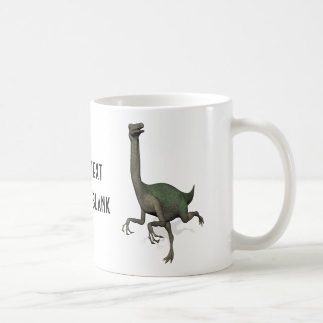 Dino Dinosaur Gallimimus Kaffemugg (Höger)
