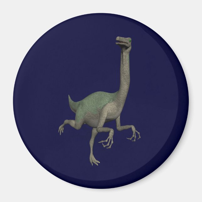 Dino Dinosaur Gallimimus Magnet (Framsidan)