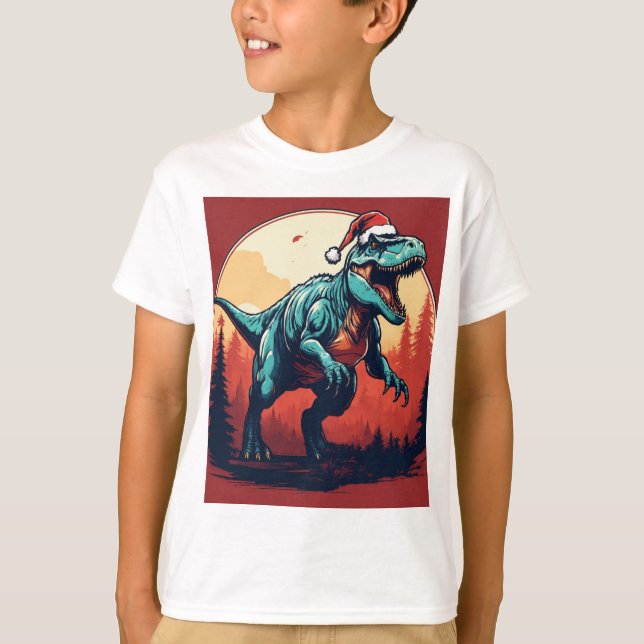 Dino Disguise: Roar med Stil! T Shirt (Framsida)