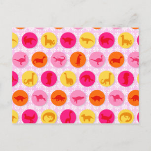 Dino Dots Vykort