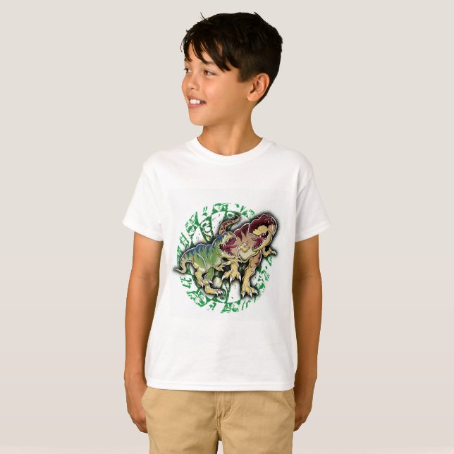 Dino duell tee (Hel framsida)