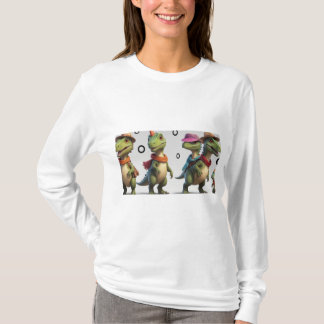 Dino Family Äventyr T Shirt