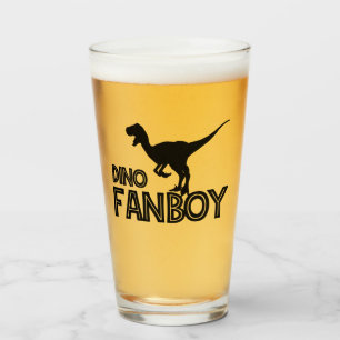 Dino Fanboy - Dinosaur Älskare Glaskopp