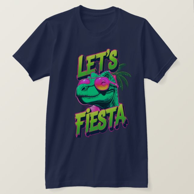 Dino Fiesta Vibes Tee (Design framsida)