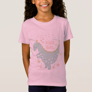 Dino Flicka T Shirt