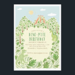 Dino-Födelsedagsfest Inbjudningar<br><div class="desc">Roligt vattenfärgsdinosaurier</div>