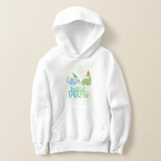 Dino Four Birthday Hoodie T Shirt