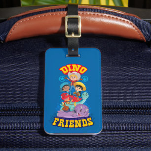 Dino Friends Dino Ranch Bagagebricka