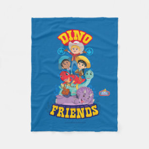 Dino Friends Dino Ranch Fleecefilt
