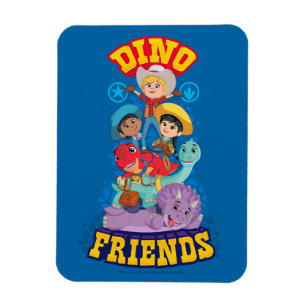 Dino Friends   Dino Ranch Magnet