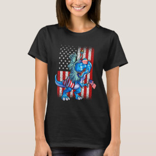 Dino Frihetsgudinnan 4:e juli: Shirt Boys Amer T