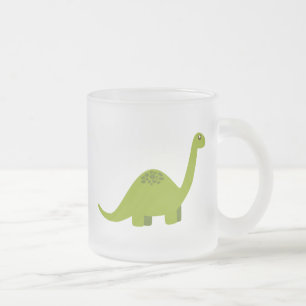 Dino Frostad Glasmugg