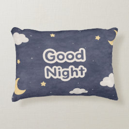 Dino Good Night Pillow Prydnadskudde