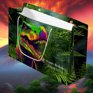 Dino grattis på födelsedagen killarna Jungle