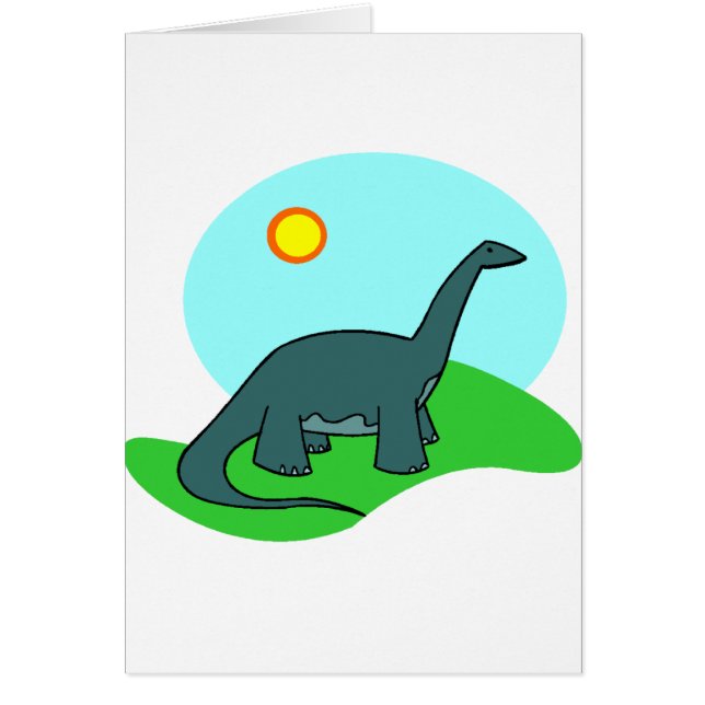 Dino Hälsningskort (Framsidan)