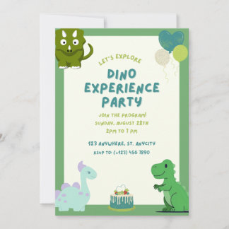 DINO-INVIKATION SPARA DATUMET