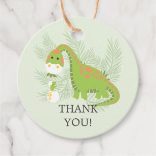 Dino Kärlek Boys Baby Shower Favor Gift-Märkre Gåvor Etiketter