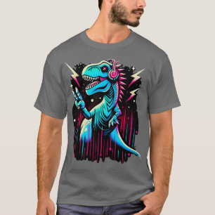 Dino Kärlek fredliga TRex Paleontology dinosaurs T Shirt