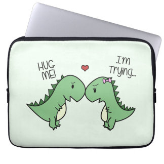 Dino kärleklaptop sleeve! laptop fodral