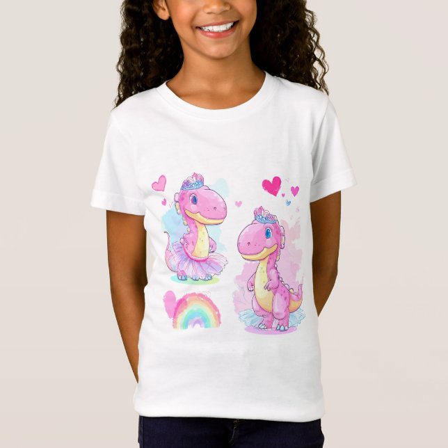Dino Kid: Förhistorisk utforskare T Shirt (Framsida)