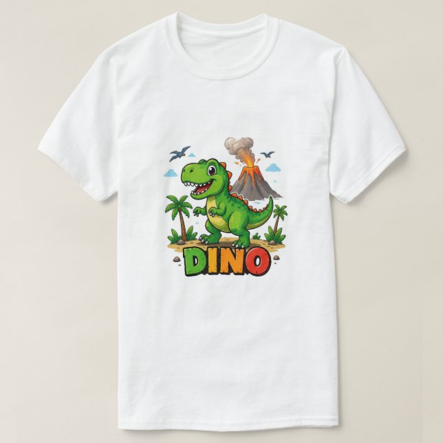 Dino Kraft  T Shirt (Design framsida)