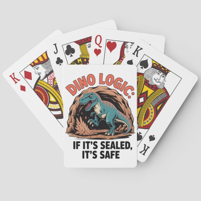 Dino-logik Casinokort (Baksidan)