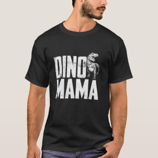 Dino Mamma Dinosaur Matching Family T Rex T Shirt