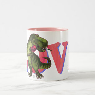 Dino med Ro Kärlek Mugg