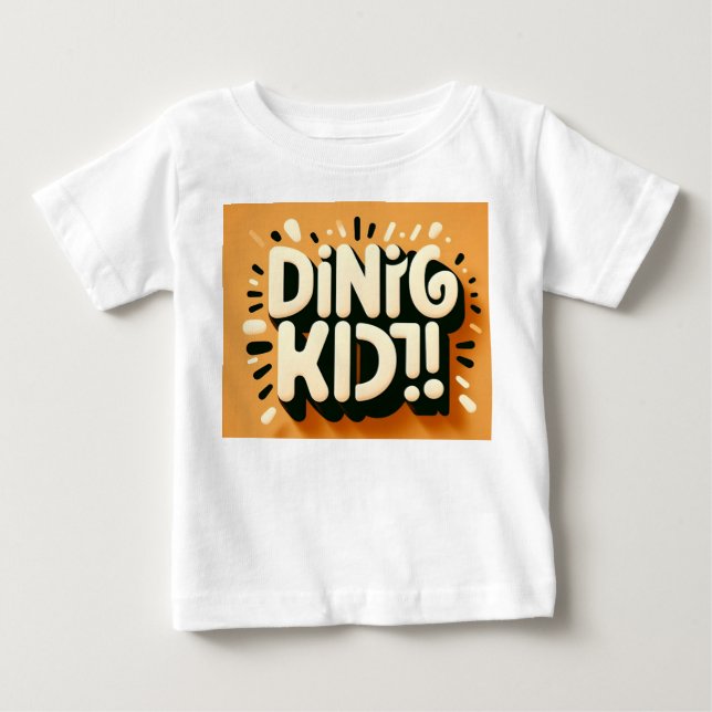 Dino-mite Baby T Shirt (Framsida)