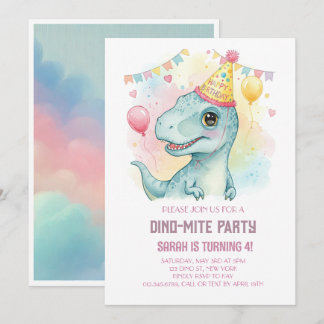 DINO-MITE BIRTHDAY INBJUDNINGAR