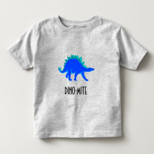 DINO-MITE!  Blåttdinosauren (Stegosaurus), T Shirt