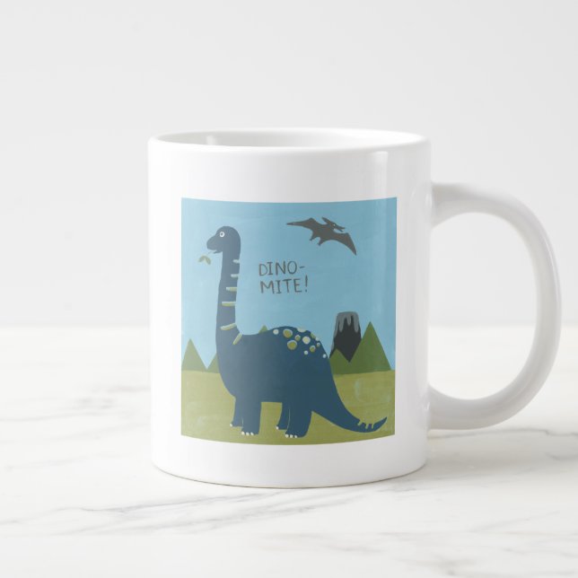 Dino-mite Dinosaur Jumbo Mugg (Höger)