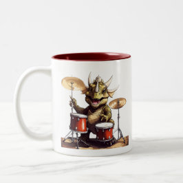 Dino-mite Drummer Barn Mugg