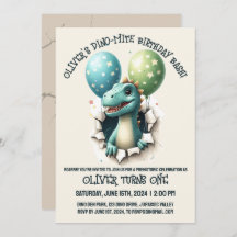 Dino-Mite Födelsedagsfirande