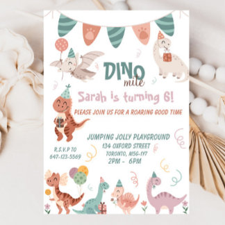 DINO-MITE! INBJUDNINGAR