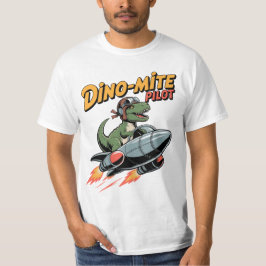 Dino-mite Pilot T Shirt