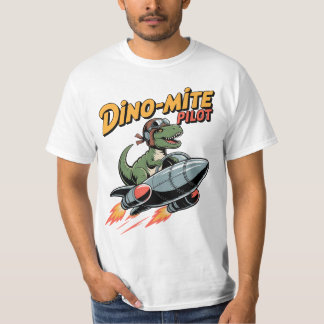 Dino-mite Pilot T Shirt