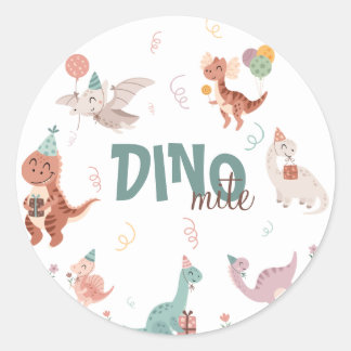 Dino-Mite Runt Klistermärke