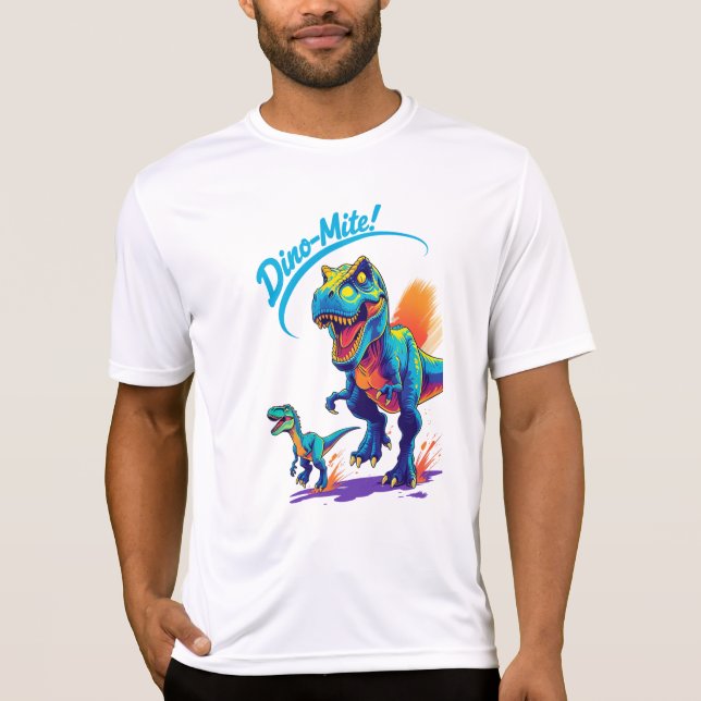 Dino-Mite T Shirt (Framsida)