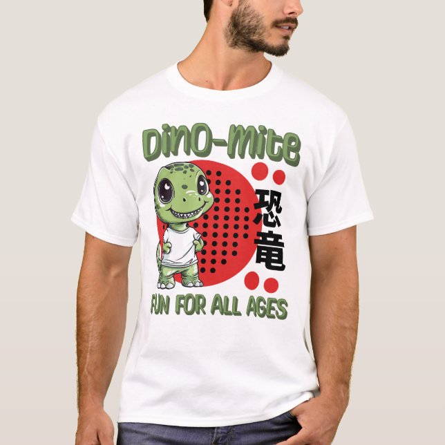 Dino-Mite T Shirt (Framsida)