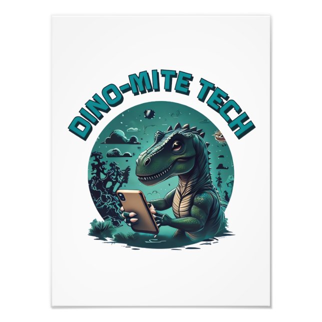 Dino-Mite Tech Fototryck (Framsidan)