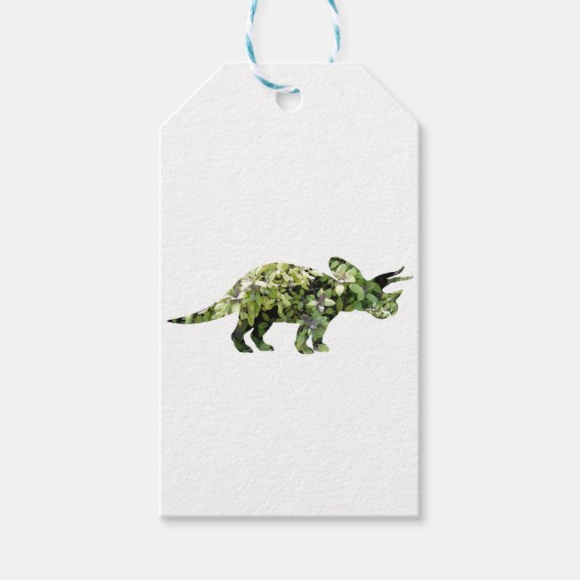 Dino Mood , Dinosaur Art Gift Märkre Presentetikett (Framsidan)